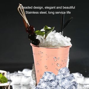 KOI ถ้วยลูกปัดมิ้นท์เป็นมิตรกับสิ่งแวดล้อม, แก้วมอสโกมิวล์แก้วทองเหลืองดีไซน์เนอร์อุปกรณ์สำหรับเครื่องดื่มบาร์แวร์สำหรับงานเลี้ยง - Product Image 4