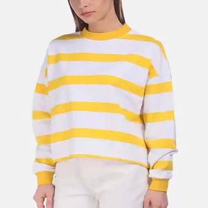 Sudadera Reversible Extra Grande para Mujer, Personalizada, de Dos Colores, de Felpa de Algodón de 300 g/m², con Cuello Redondo, Logotipo Frontal, al por Mayor - Product Image 2