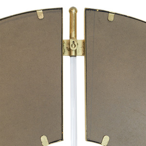 Horloge murale analogique de style antique personnalisable avec miroir et couleur et taille personnalisées pour la décoration de la maison et de l'hôtel - Product Image 5