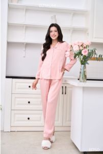 Conjuntos de Ropa de Maternidad de Seda de Perla Cómodos para Mujeres Embarazadas, Suaves y Frescos-B750 - Product Image 4