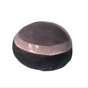 Perruque toupet en cheveux indiens Mono Base, prothèse capillaire, vague corporelle, vague lâche, cheveux Remy, Taz Hair Bangladesh - Product Image 5