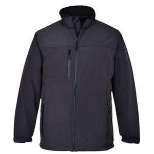 Chaqueta Softshell de alta calidad, chaqueta cortavientos con logotipo personalizado cálido de invierno, chaqueta Softshell impermeable para hombre - Product Image 5
