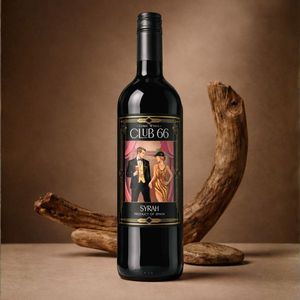 Vino Rosso Syrah Club 66, 100% Syrah, 13,5% ABV, Vino Rosso Spagnolo 750ml - Product Image 2