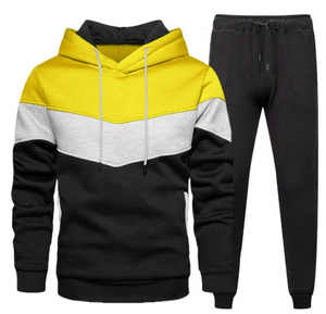Conjunto Deportivo de Algodón con Capucha para Hombre, Estilo Moderno 2025, para Gimnasio, Casual, Invierno, con Estampado, Forro Polar, Logotipo Personalizable - Product Image 4