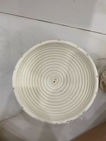 Cesta Decorativa de Ratán Natural, Tejida a Mano, para Decoración de Mesa del Hogar