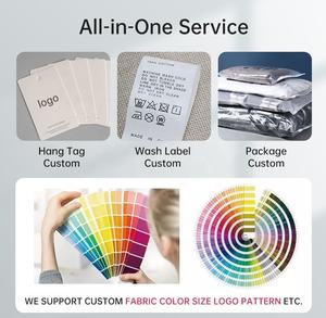 Venta al por mayor de sudaderas personalizadas para hombre de alta calidad 100% algodón tela de rizo francés de talla grande sudaderas básicas con estampado de hojaldre - Product Image 6