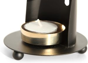 Brûleur d'encens réglable en laiton à vente rapide avec support en fer et manche en bois brûleur à charbon de bois brûleur d'encens réglable en hauteur - Product Image 4