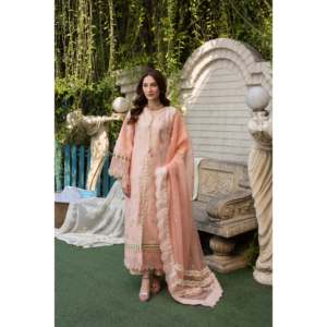Ensemble de costume en tissu brodé pour femmes - MBN-05 - Product Image 1