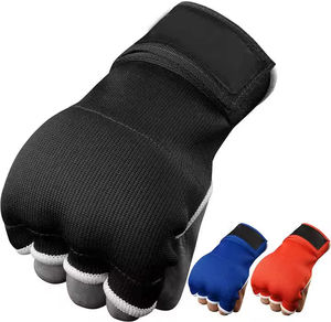 Guantes de Gel de Cuero Ligeros y Transpirables, Medios Dedos, Antideslizantes, con Correa Ajustable para la Muñeca, para Ciclismo y Deportes - Product Image 6
