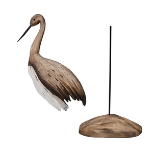 Estatuillas y esculturas de paisaje y naturaleza, acento decorativo para el hogar, artesanías de Metal hechas a mano, figura de pájaro y pieza de exhibición - Product Image 6