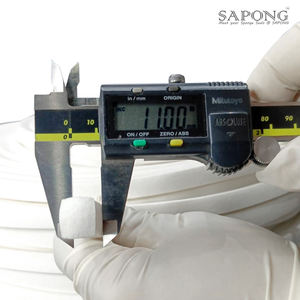 Esponja de Goma de Silicona Blanca de Alta Calidad SPSCQSW6011X13, Tamaño 11 mm x Ancho 13 mm, OEM, Fábrica de Tailandia, Goma para el Hogar - Product Image 4