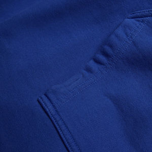 Jersey con capucha de patrón sólido informal para hombre 100% algodón poliéster polar logotipo personalizado bordado sudadera de invierno pulóver - Product Image 6