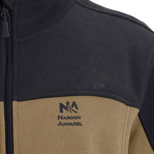 Chaqueta de lana con cuello levantado para hombre, ropa de calle transpirable informal de secado rápido con logotipo y Color personalizado de alta calidad para invierno, MOQ bajo - Product Image 3