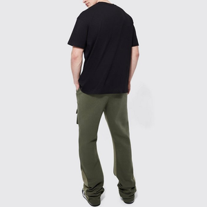 Pantalones de chándal de algodón estilo camuflaje a la moda para hombre, Pantalones rectos cómodos con patrón, pantalones informales modernos de Algodón 100% con múltiples bolsillos - Product Image 2