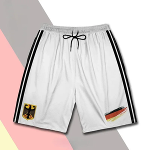 Shorts de sport de football Allemagne Mexique pour hommes et femmes, impression 3D, confortables, décontractés, respirants, séchage rapide, été 2024 - Product Image 4
