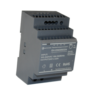 24V แหล่งจ่ายไฟ2.5A ราง DIN 60W 24V แหล่งจ่ายไฟสลับ LED แหล่งจ่ายไฟ AC เป็น DC แปลงอุตสาหกรรมระบบอัตโนมัติ LED - Product Image 1