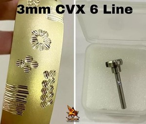 Qualité supérieure Mono 80 Grade Diamant Volant Convexe Doublure Conception Bijoux Facettage Gravure Outil Top Équipement & Outils - Product Image 6