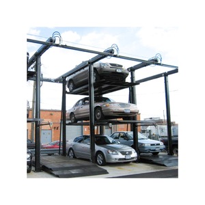 <strong>Mechanical</strong> Steel 3-Stair Level Triple Stacker Lift Motor Drive Mode <strong>Parking</strong> Equipment for Car <strong>Parking</strong> Lot - Product Image 3
