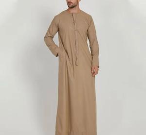 Nouvelle robe longue traditionnelle musulmane pour hommes, mode arabe de Dubaï, thobe jubba kaftan, prière de l'Aïd, vente chaude, robes décontractées pour hommes - Product Image 2