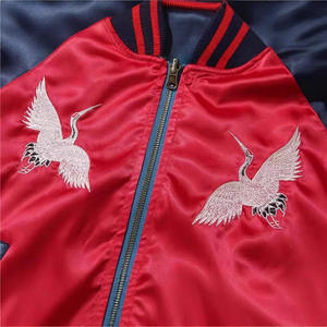 Vestes en Satin personnalisées pour hommes Baseball Satin Sports Team Jacket Whole Sale Rate 2025 Satin Jacket - Product Image 3