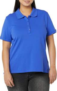 Polo pour femmes avec logo personnalisé de haute qualité Vêtements décontractés au design personnalisé pour le sport T-shirt polo de golf uni - Product Image 4