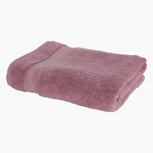 Serviette de bain en coton marron, tissée, unie, rectangulaire, pour la plage, douce et absorbante - Product Image 3
