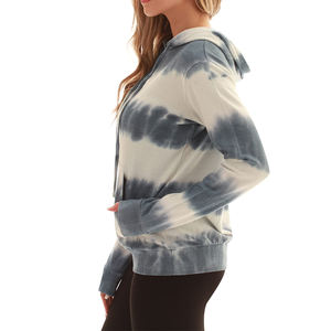 Meilleure vente Tie Dye Hoodie pour les femmes Nouvelle mode à la mode Design personnalisable Bas prix pour la vente en ligne pour l'automne à l'extérieur - Product Image 3