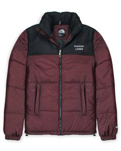 Chaqueta de Invierno Negra con Logotipo Personalizado para Hombre, Novedad de 2026, con Estampado Inflado y Letras y Patrón Personalizado para Chaquetas de Hombre - Product Image 4