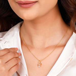 Colgante y amuleto de diamantes musicales de oro de la colección GIVA Heer - Product Image 6