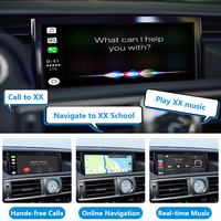 Kit d'interface de module décodeur sans fil CarPlay Android Auto ES NX RX UX pour Lexus 2014 - 2020 avec commandes par joystick