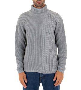 2025 New Design Knitted <b>Sweaters</b> <b>Mens</b> O-neck Gray Long Sleeve Fashion Style Street Wear Casual Blank Breathable <b>Wool</b> <b>Sweater</b> <b>Men</b> - Product Image 1