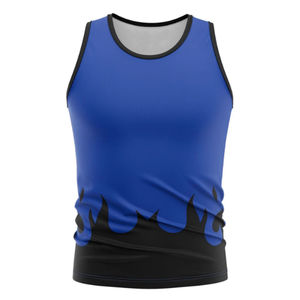 Débardeurs Muscle Fit 100% coton avec logo personnalisé pour hommes Hauts d'entraînement sans couture à prix bon marché pour la salle de sport Débardeurs à sublimation - Product Image 4