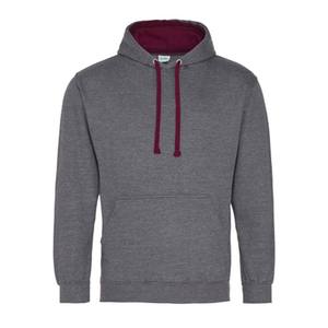 Vente en gros Contrast Drawcord Hoodies Homme - Product Image 2