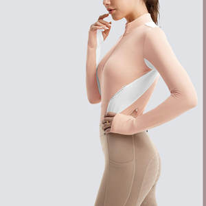 Chemise de base pour l'équitation à prix avantageux, chemise à manches longues personnalisée pour femmes, légère, à séchage rapide, 100% polyester - Product Image 5