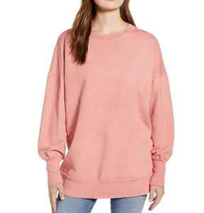 Trendy Women Stand Collar Heavy Cotton Fleece Streetwear Sweatshirt Relaxed Fit Autumn Winter Printed Badge <b>Sequined</b> <b>Top</b> - Product Image 6