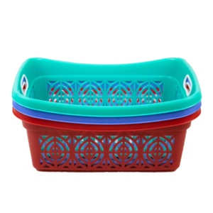 Stackable Plastic Storage Basket Non Toxic Multipurpose <b>Crate</b> Baby Clothes Holder Hospital School Garden <b>Fruit</b> Harvesting - Product Image 6