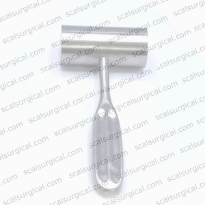 Mazo Kirk Bone de alta calidad de 1,50 diámetro, cabeza sólida de 8 cm, 26 OZ, 7,50 de longitud para uso ortopédico y quirúrgico - Product Image 2