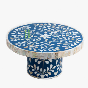 Soporte de pastel con incrustaciones de madreperla hecho a mano de alta calidad para decoración Ramadán y decoración molde de resina epoxi de mesa - Product Image 4