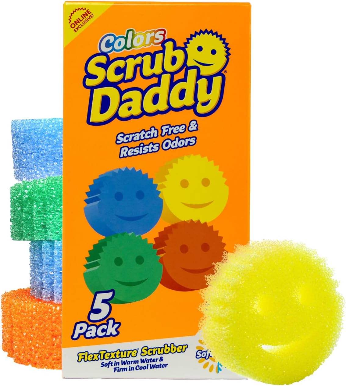 Colores Exclusivos de Scrub Daddy