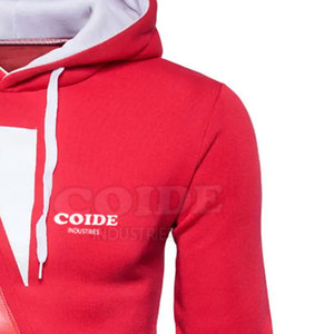 Sweats à capuche de haute qualité 100% sweats à capuche en coton pour hommes Service OEM Top sweats à capuche à la mode pour hommes personnalisés - Product Image 3