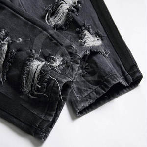 Conjunto de pantalones vaqueros de marca privada de alta calidad para hombre 2025 MOQ bajo conjunto de pantalones vaqueros para hombre recién llegado conjunto de pantalones vaqueros para hombre - Product Image 5