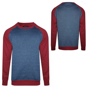 Nuevo diseño 2025 invierno hombres sólido 100% algodón manga completa sudadera fábrica directa de Pakistán - Product Image 4