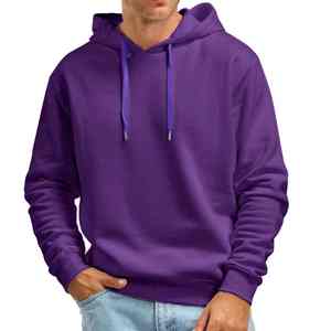 Sudadera unisex de algodón de peso pesado con logotipo bordado Sudadera elegante y duradera para todas las estaciones - Product Image 1