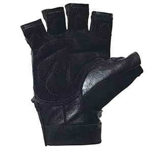 Recién llegado, guantes de cuero transpirables de medio dedo, guantes antideslizantes para gimnasio, Fitness, guantes de levantamiento de pesas para ejercicio cómodo - Product Image 4