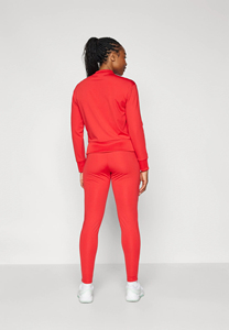 Vêtements de fitness unis de couleur unie pour femmes, survêtements, ensemble 2 pièces à capuche et pantalon à fermeture éclair à bas prix et coupe ajustée - Product Image 2