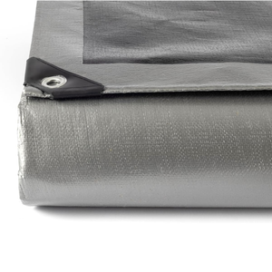 Bâche en polyester argentée, résistante, de qualité supérieure, imperméable, durable, haute résistance, pour l'extérieur - Product Image 1
