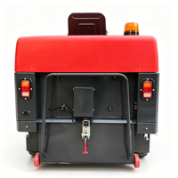 Barredora Eléctrica Ecológica con Asiento para Conductor, para Centros Comerciales Interiores, con Batería de Carga Rápida