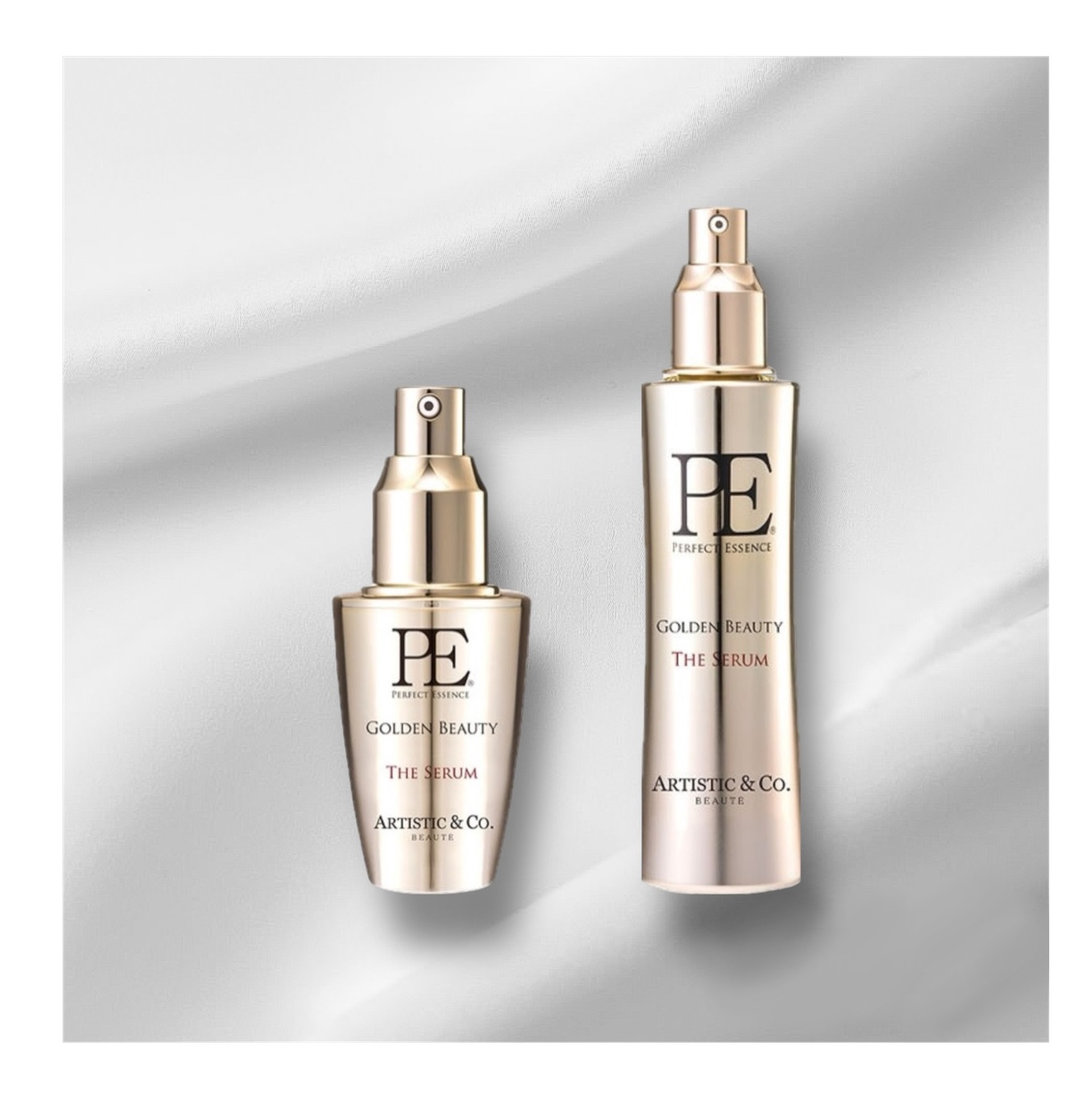 美容液 Perfect Essence Golden Beauty THE SERUM PE ゴールデンビューティー ザ セラム -120mL-<br>（保湿美容液