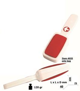 Spazzola Premium in Plastica per Pelucchi - Design Ecologico a Doppia Superficie, Dettagli di Verniciatura a Caldo, Efficace Rimozione di Pelucchi e Capelli dai Vestiti - Product Image 3