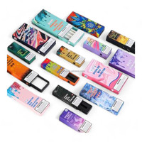Boîtes d'emballage à l'épreuve des enfants avec logo personnalisé pour les boîtes de papier de stylo à cartouche de 1ml avec mousse Eva pour chariots à l'épreuve des enfants